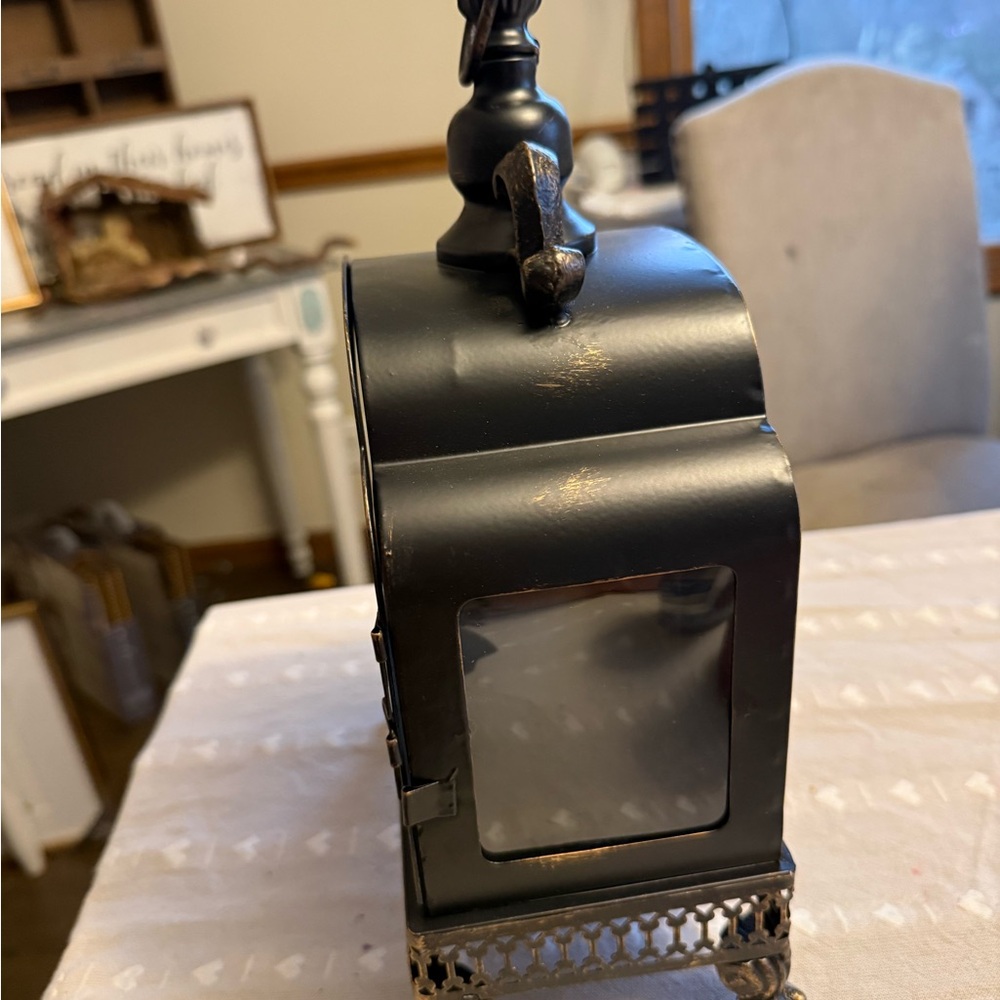 Black Decorative Metal Lantern Accent - Home Accents bundle - Picture 6 of 8